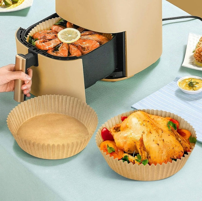 Papel Encerado Para Olla Freidora, Air Fryer X 100